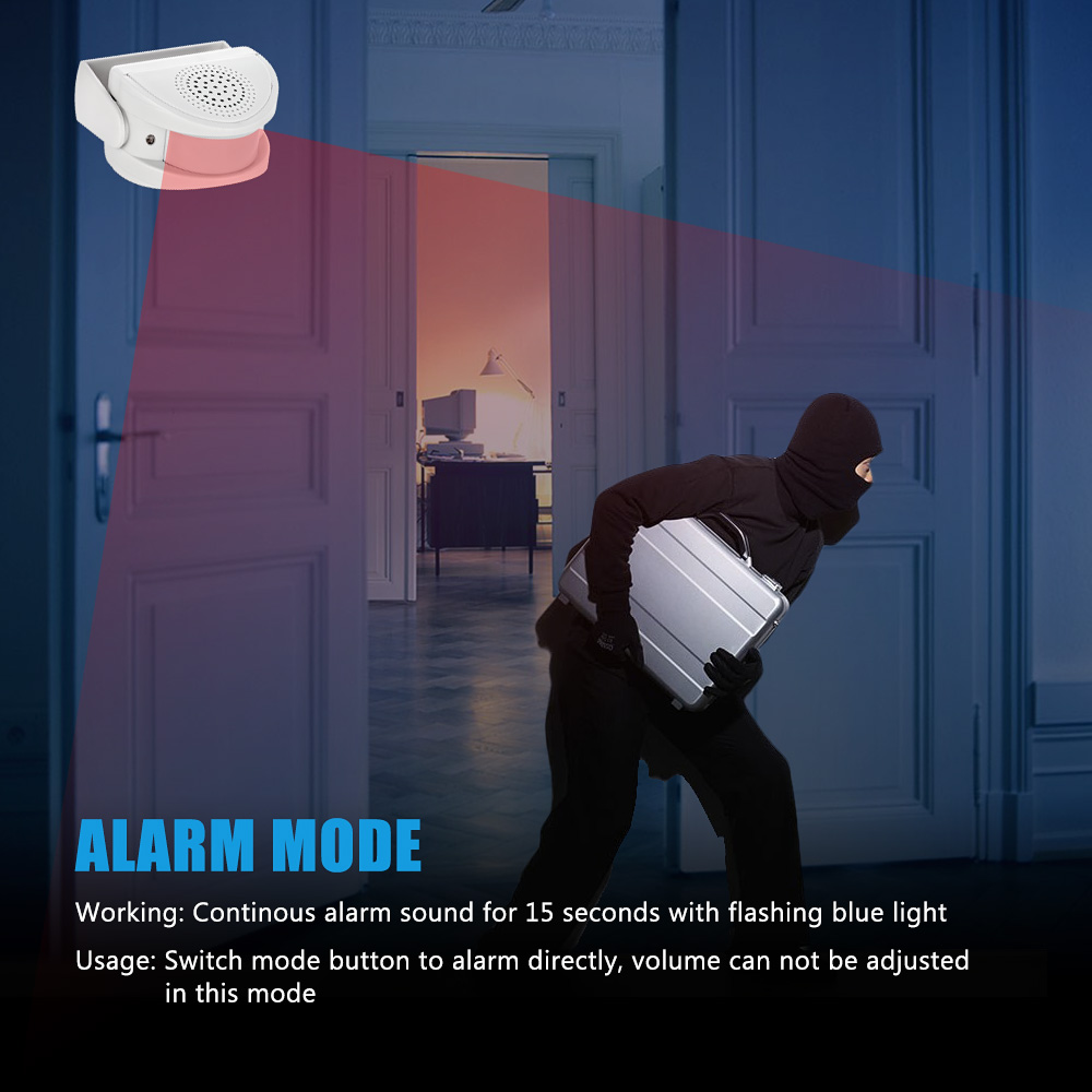 32 Songs Welcome Infrared Chim - Home Security Gadgets ulasan dan harga