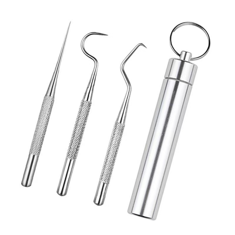 1set Stainless Steel Toothpick - Lock Picking Set ulasan dan harga